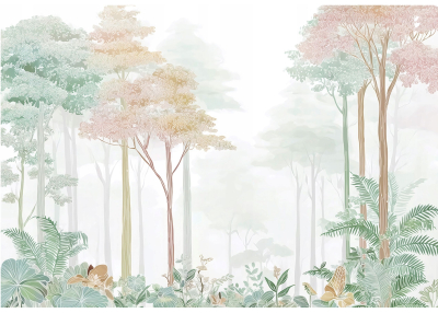 Флис Фототапет Пейзаж- художествен стил